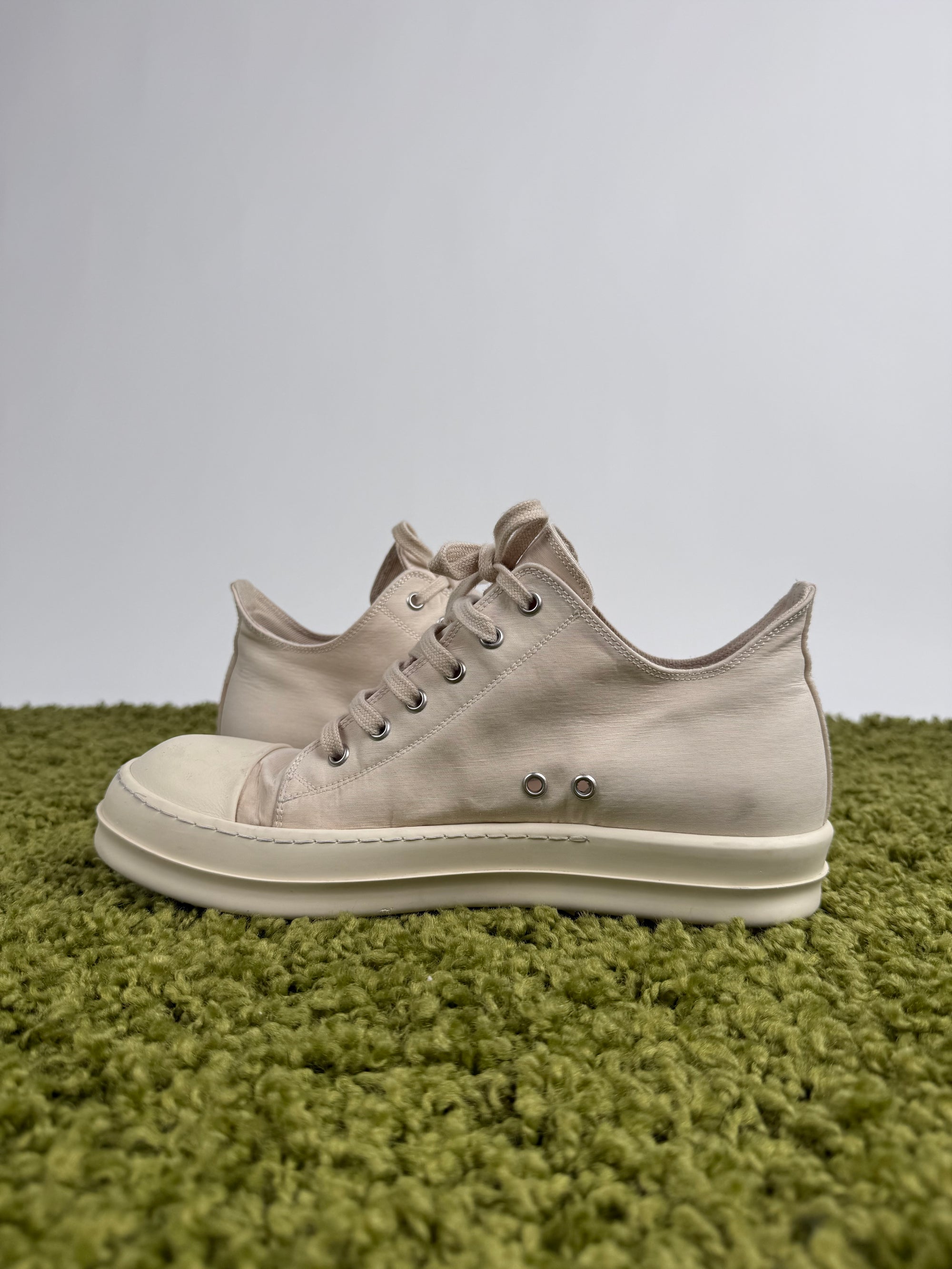 Rick Owens Low Sneaker Bianca 41