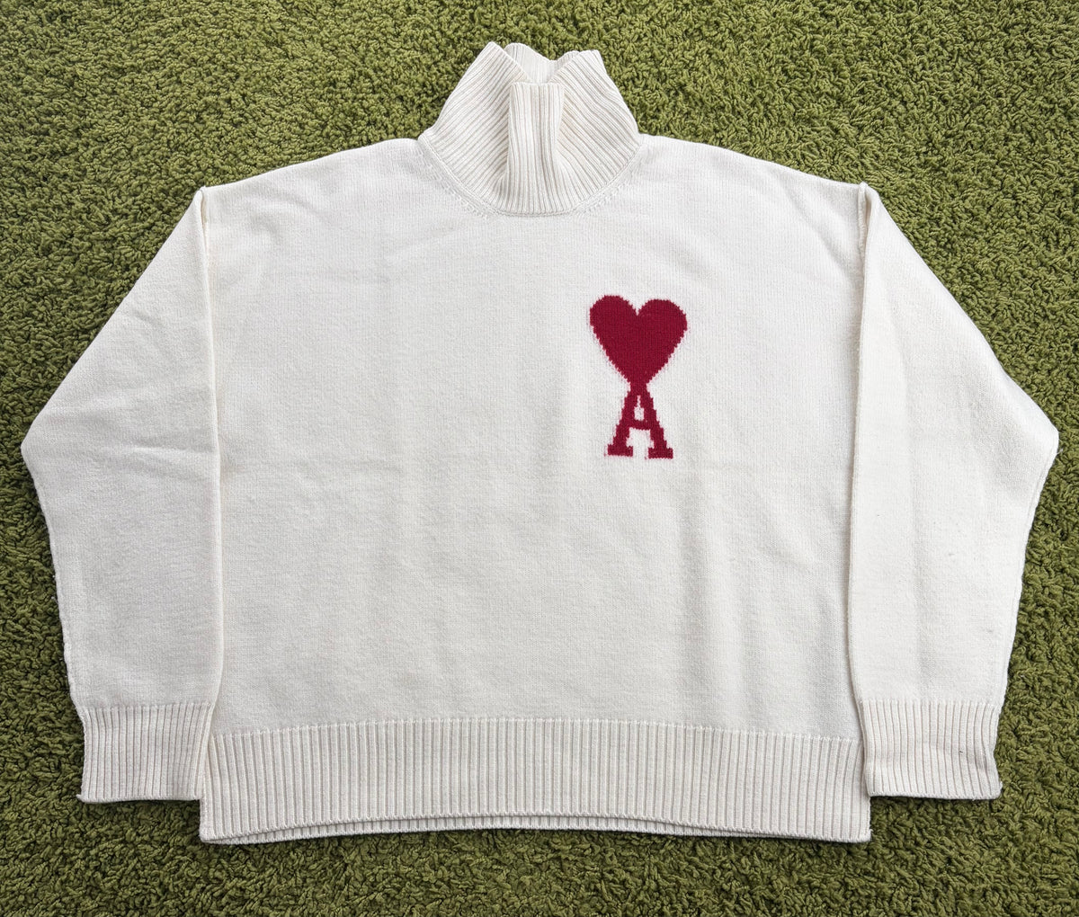 Maglione a collo alto (dolcevita) Ami de coeur Bianco XXL