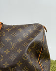 Borsone Keepall Louis Vuitton Marrone Vintage 1998 45