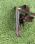 Borsa Gucci a tracolla con finitura in pelle Beige