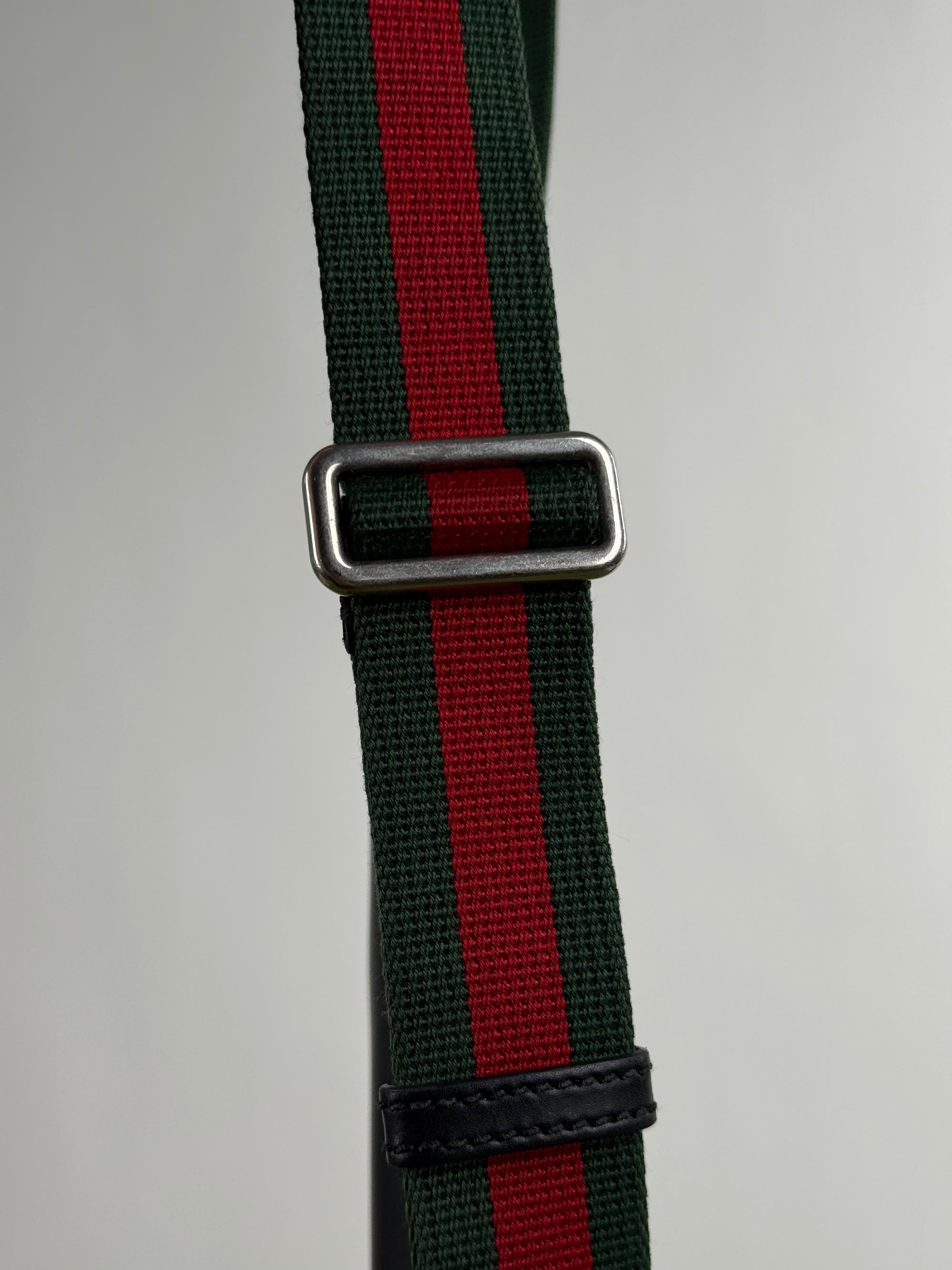 Gucci Double Belt Bag Beige