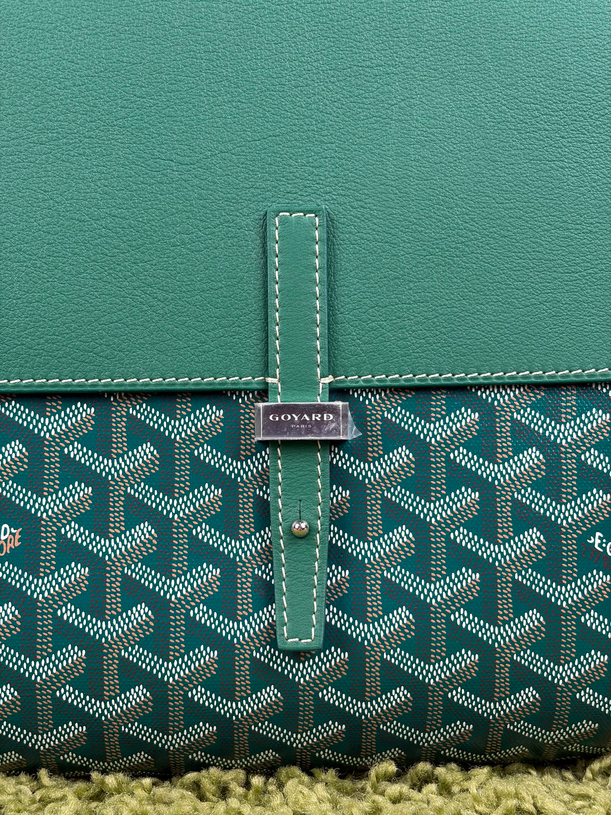 Borsa a tracolla Coursier Goyard Verde