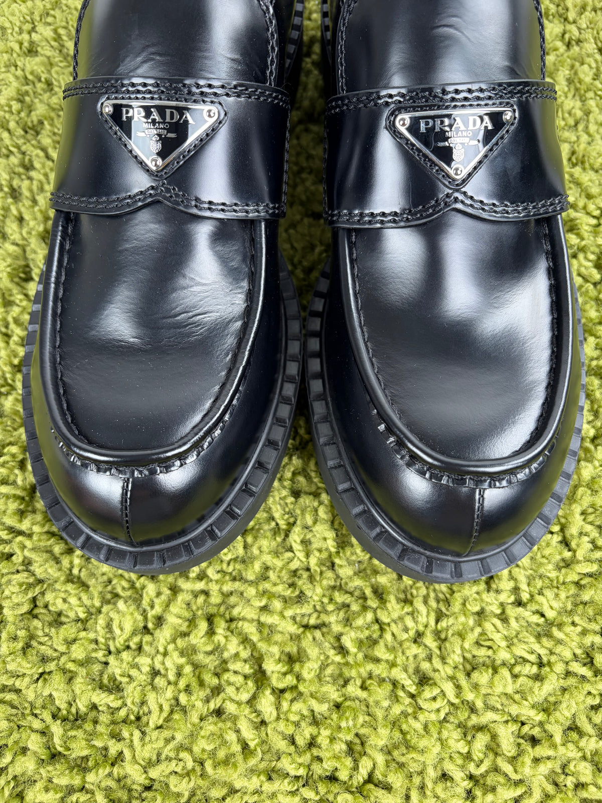 Mocassini Prada Chocolate Neri 9.5
