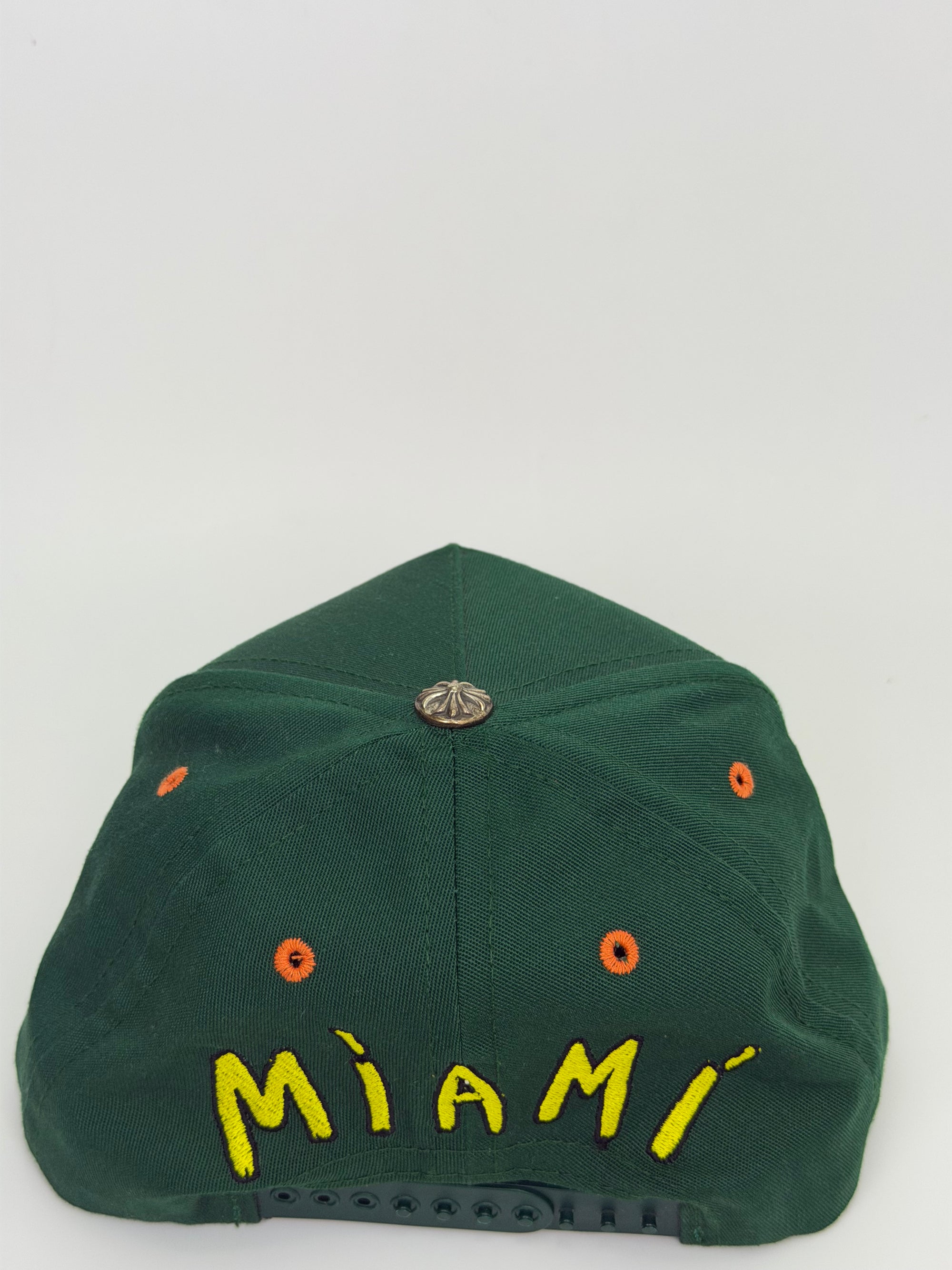 Cappello Chrome Hearts Size 53-60cm verde giallo e arancione