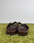 Ciabatta Gucci in Camoscio Marrone 8