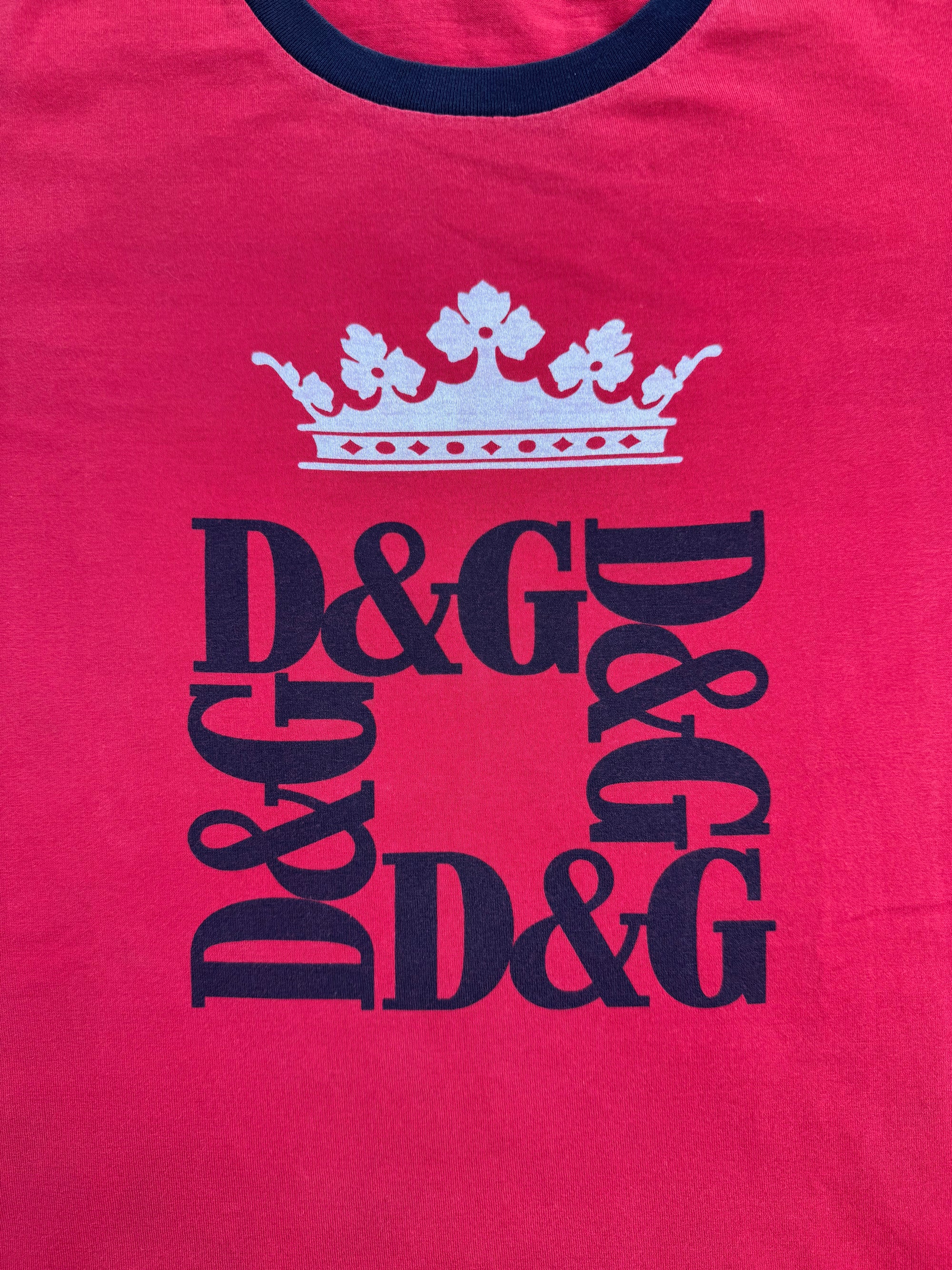 T-Shirt Dolce&amp;Gabbana Rossa 48