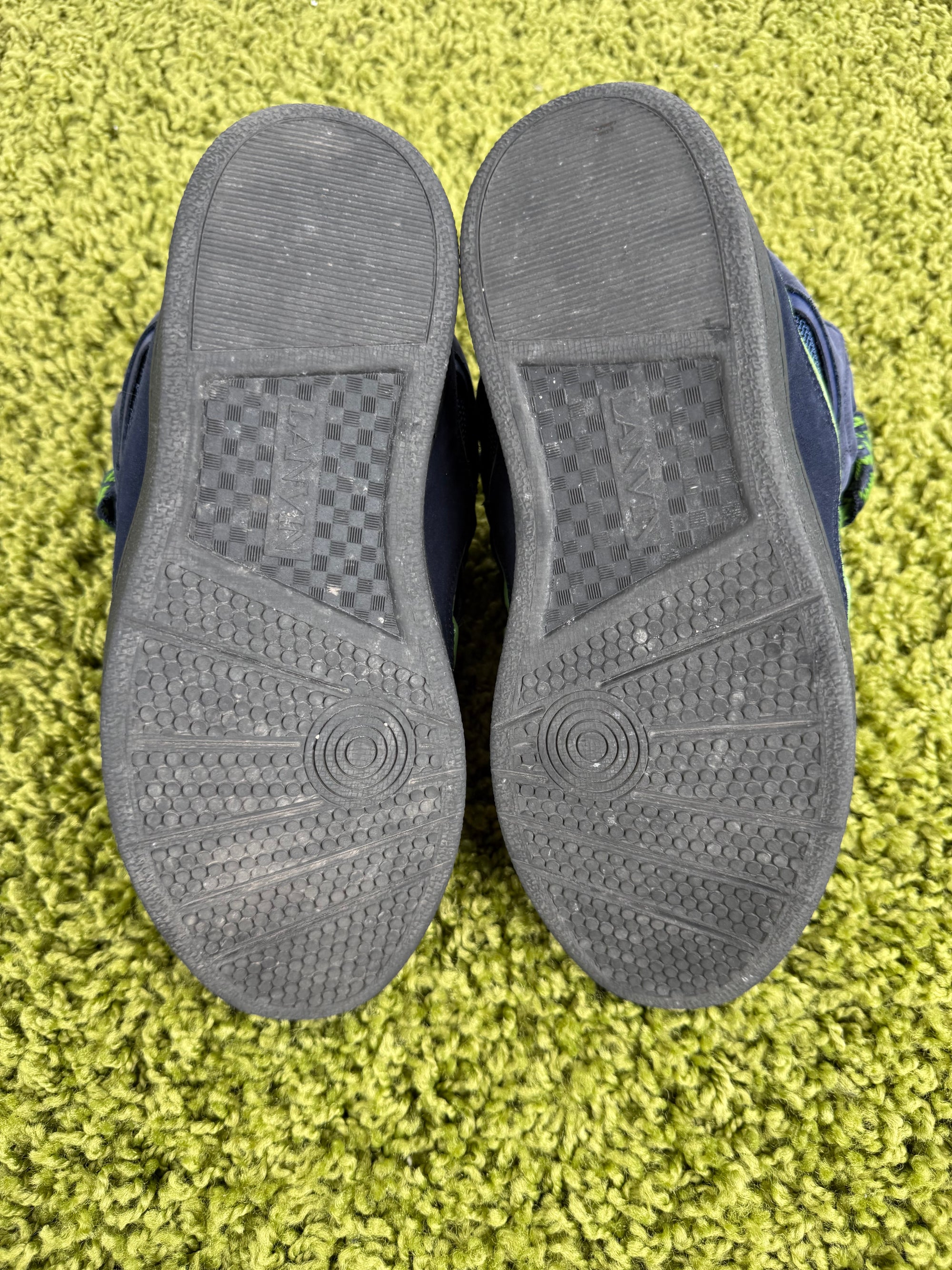 Lanvin Curb Sneaker Blu 41