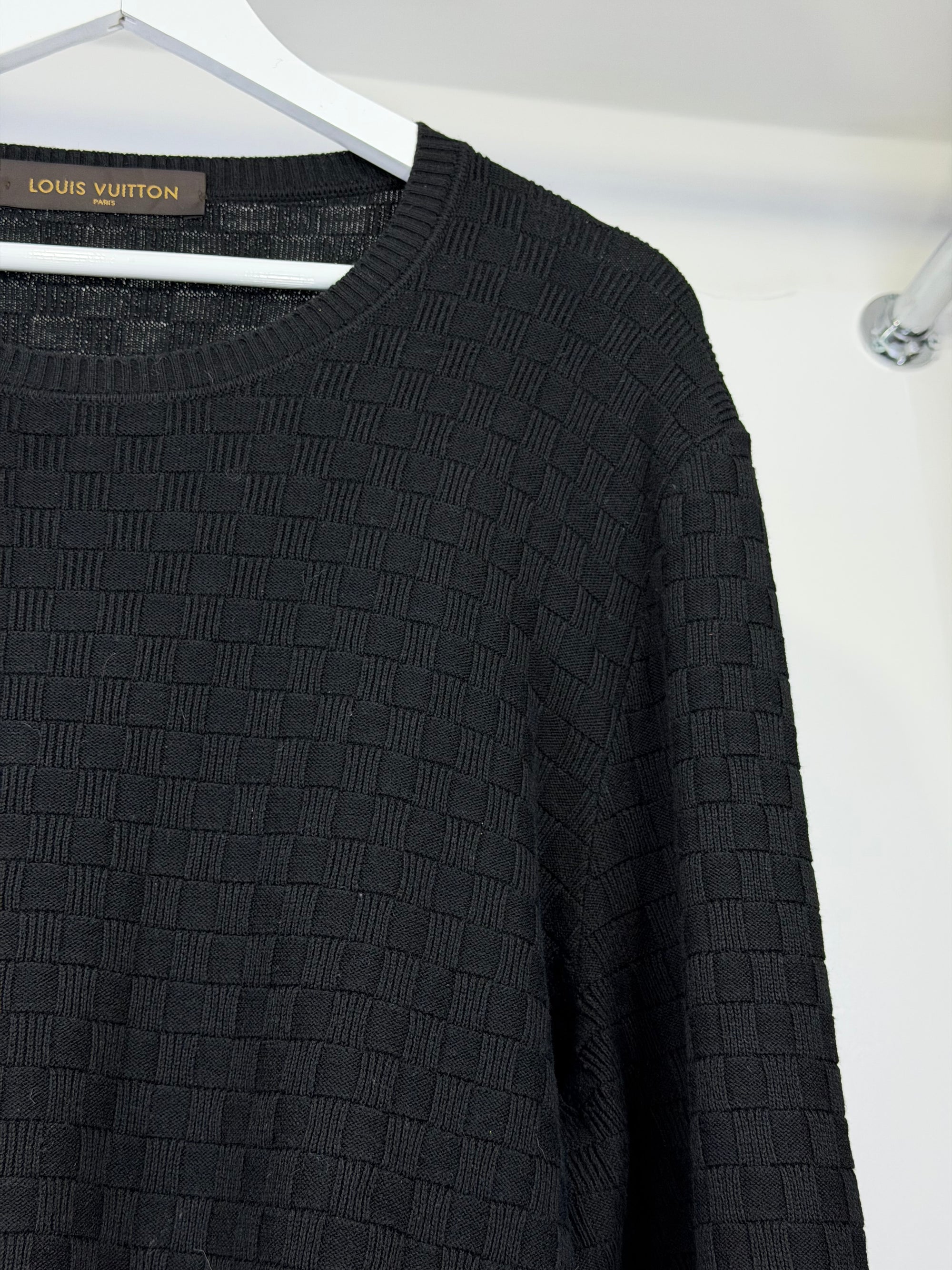 Maglione Leggero Louis Vuitton Size XXL nero