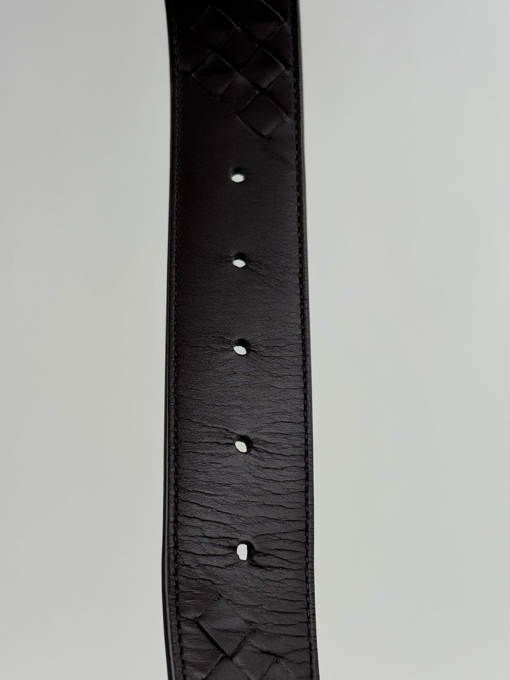 Cintura Intrecciata Bottega Veneta Nera 95cm