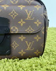 Borsa Messenger S Lock Louis Vuitton Marrone