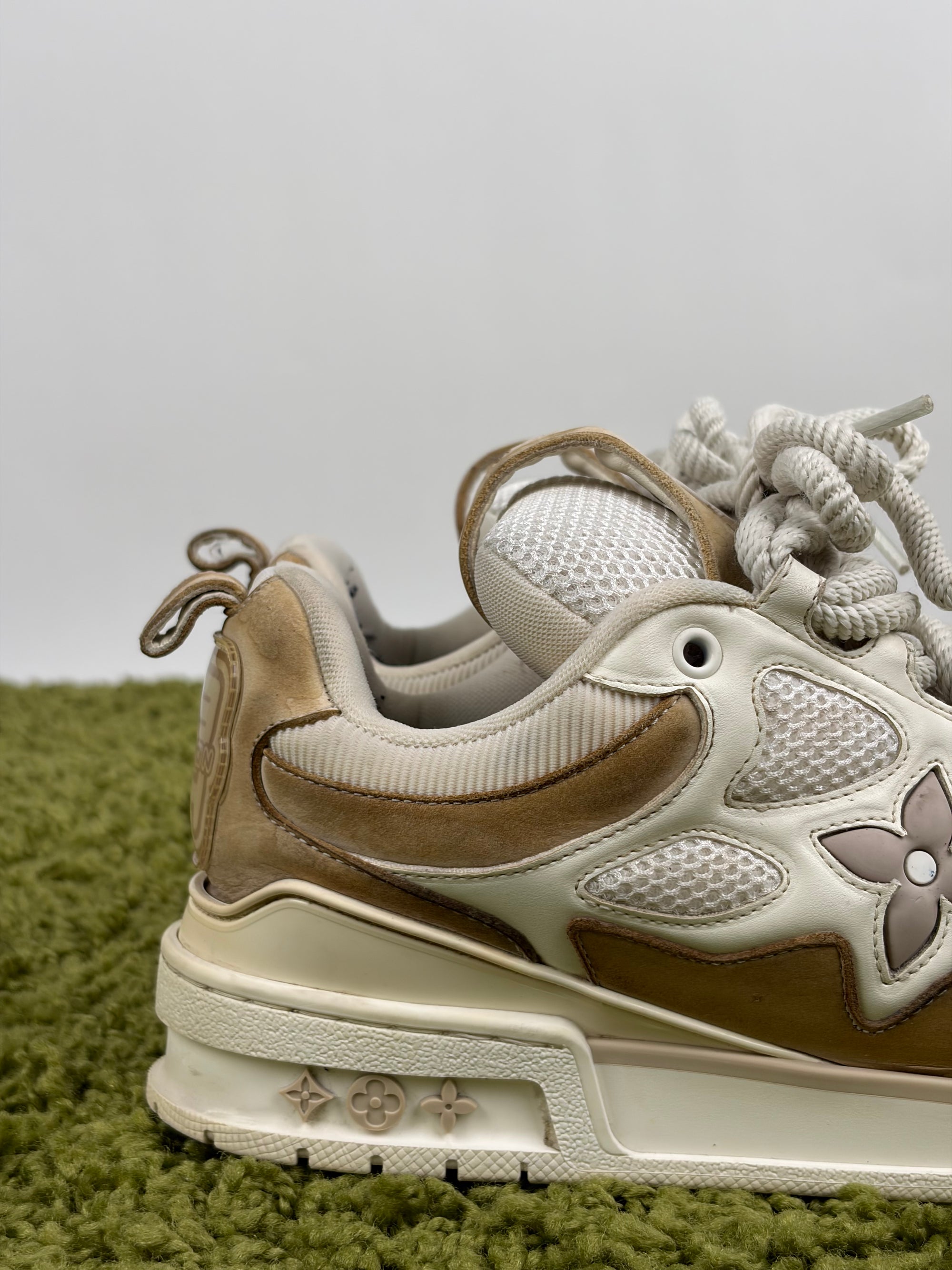 Louis Vuitton Skate Size 39 calza 40 beige e baicna