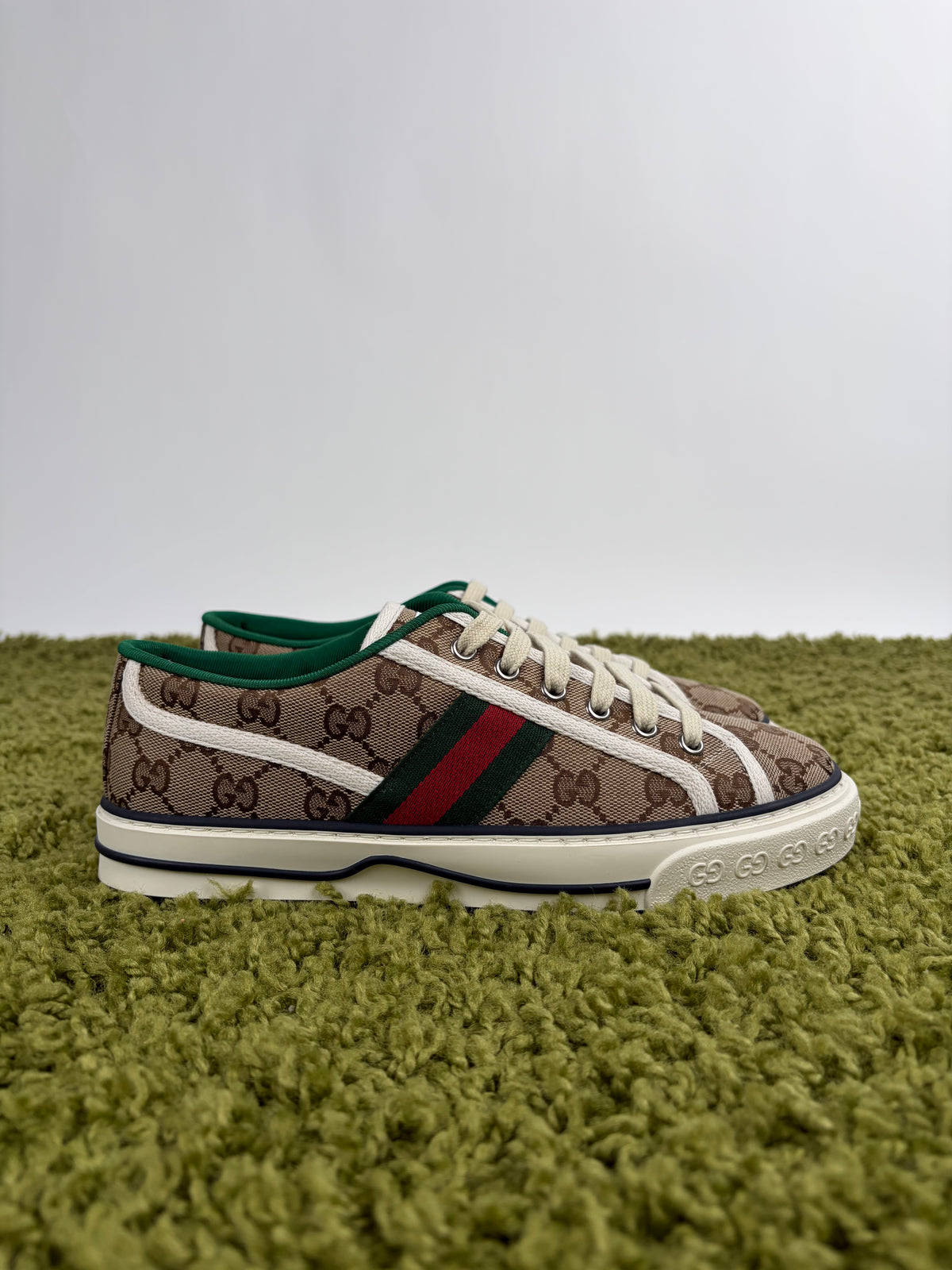 Gucci Tennis Low Beige 5+