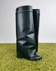 Stivali Shark Lock Verde Scuro Givenchy 39.5