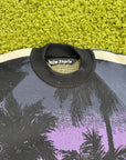 Felpa Sunset Palm Angels Nera Multicolor L