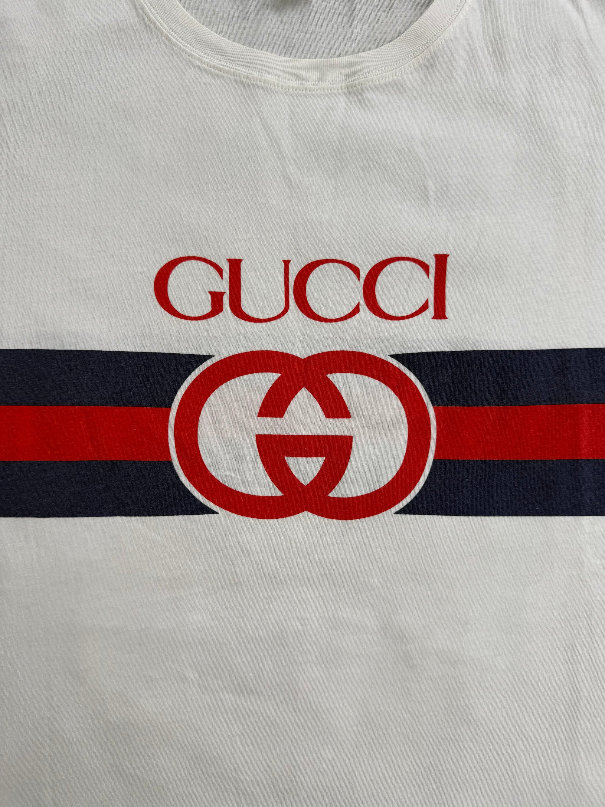 T-Shirt Gucci Bianca L