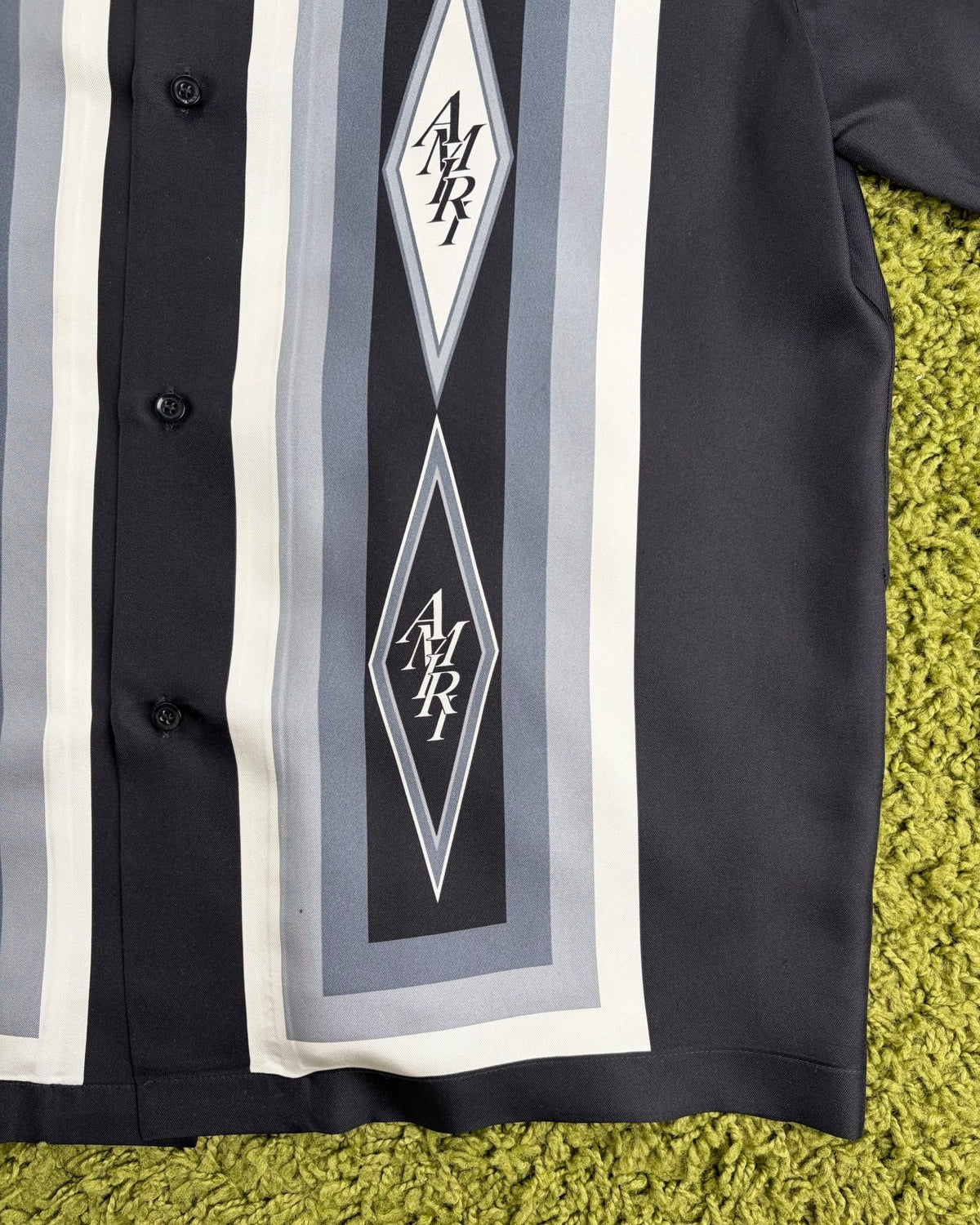 Camicia Amiri Diamond Nera 54 - Second Hand Di Fiore