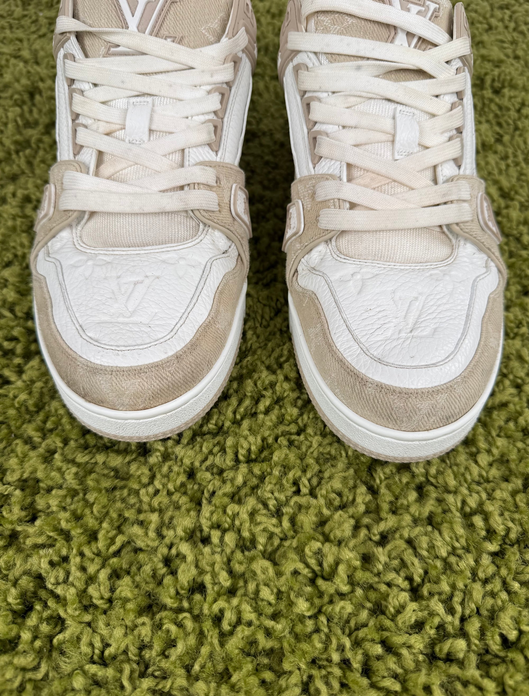 Louis Vuitton Trainer Denim beige 7.5