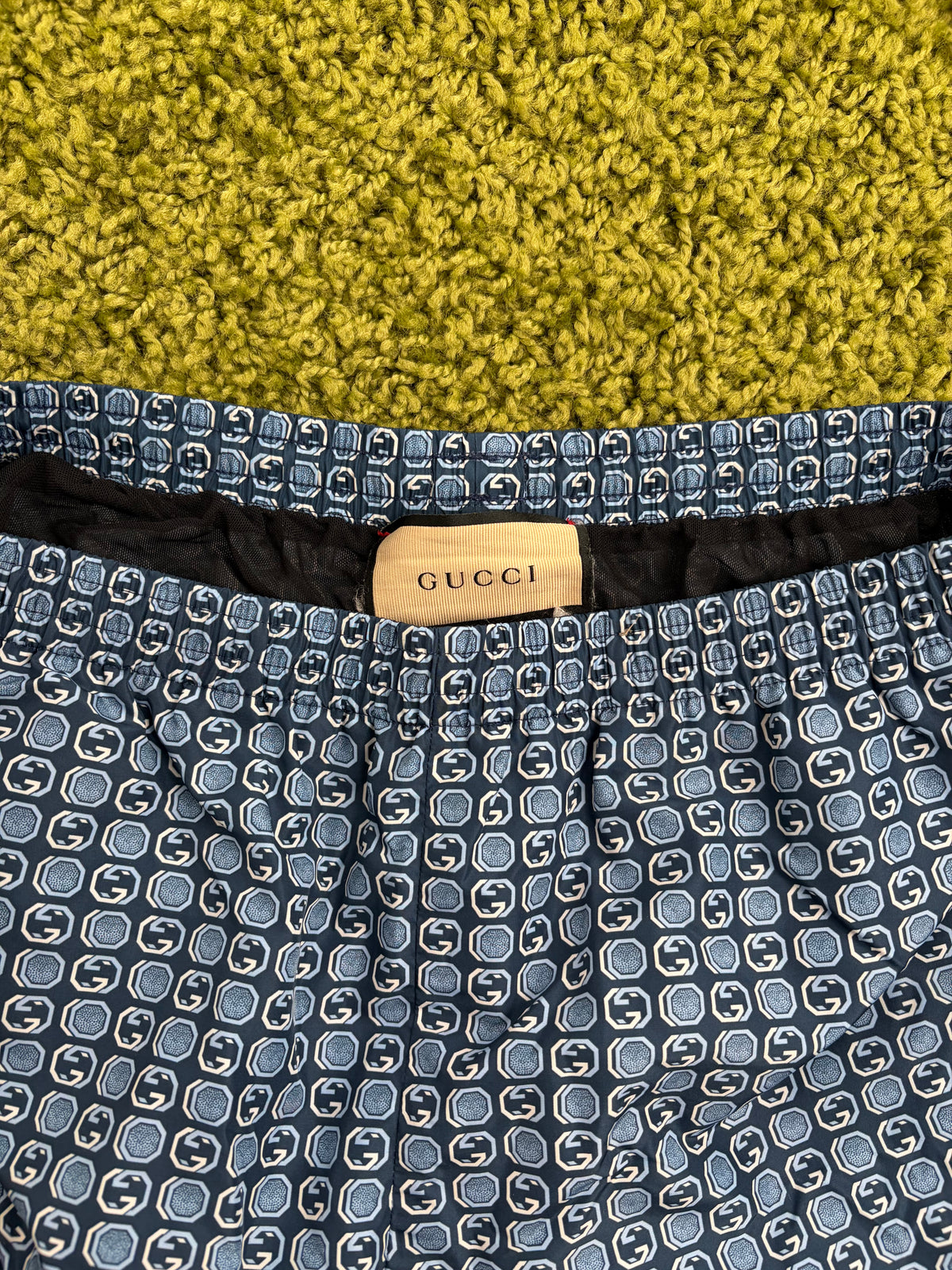 Costume Gucci Interlocking azzurro 48