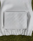 Gilet Louis Vuitton X Virgil Abloh in pelle Monogram Bianco 54