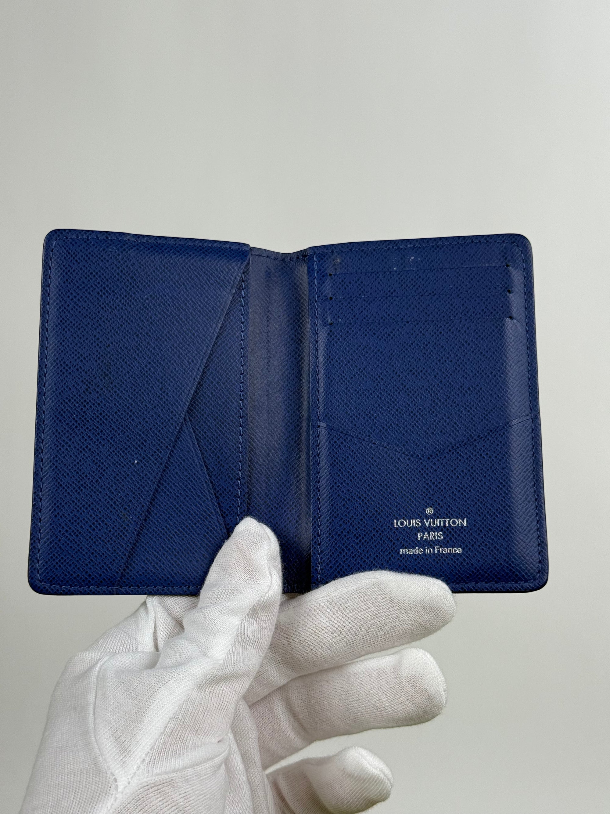 Portacarte Louis Vuitton Blu