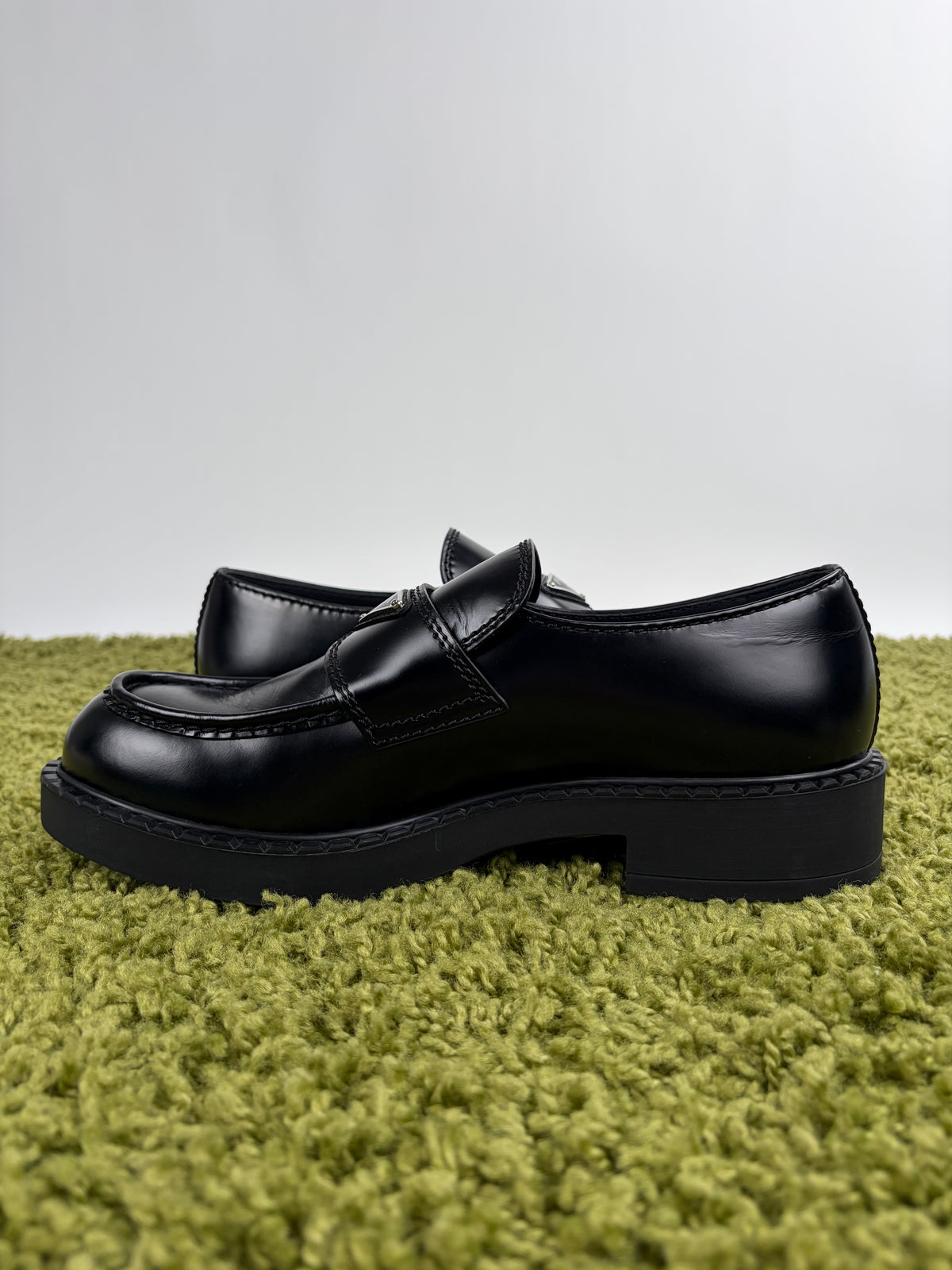 Mocassini Prada Chocolate Neri 9.5