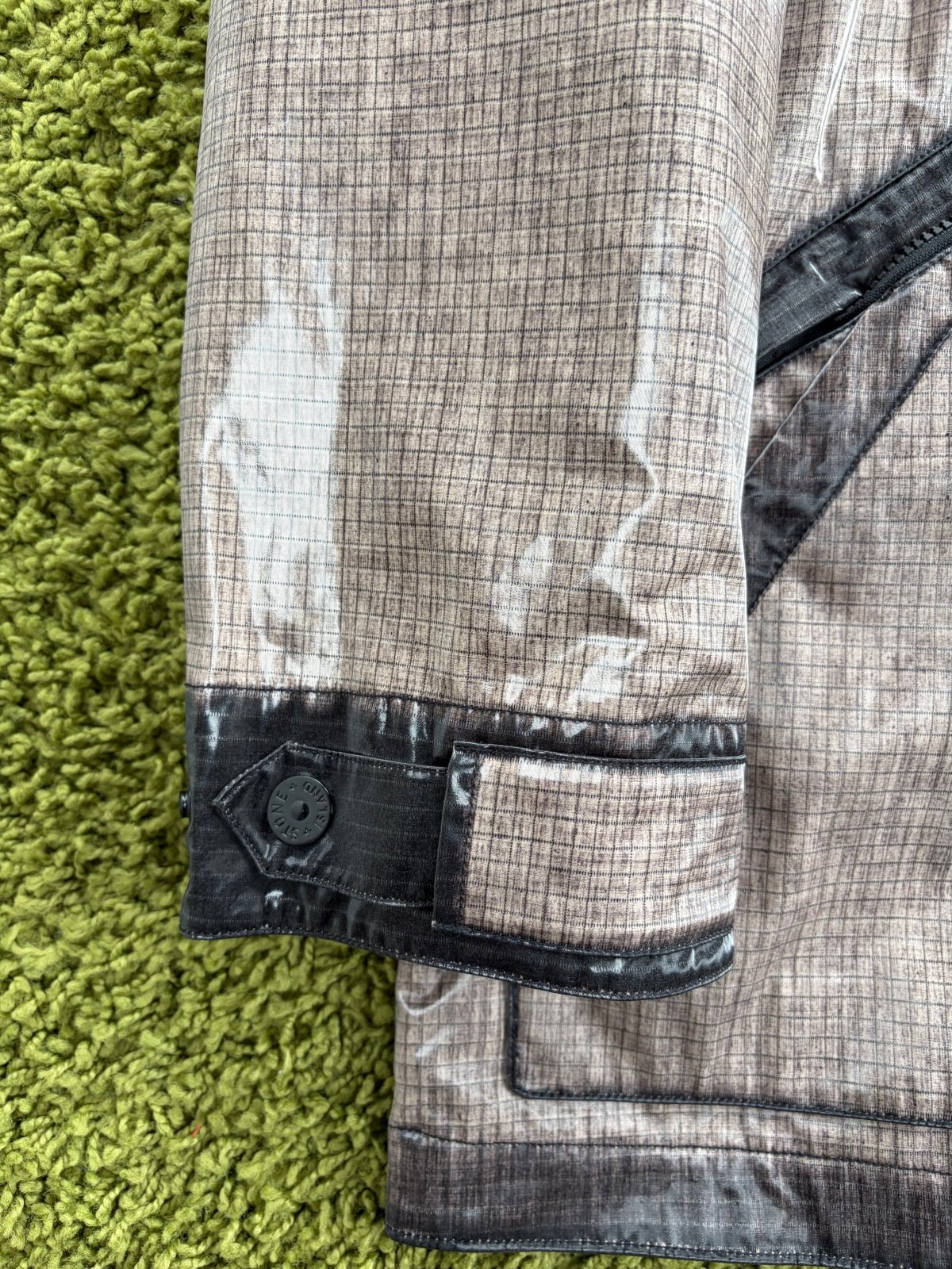 Parka Stone Island Uneven Ripstop Prismatico Beige Size L - Second Hand Di Fiore