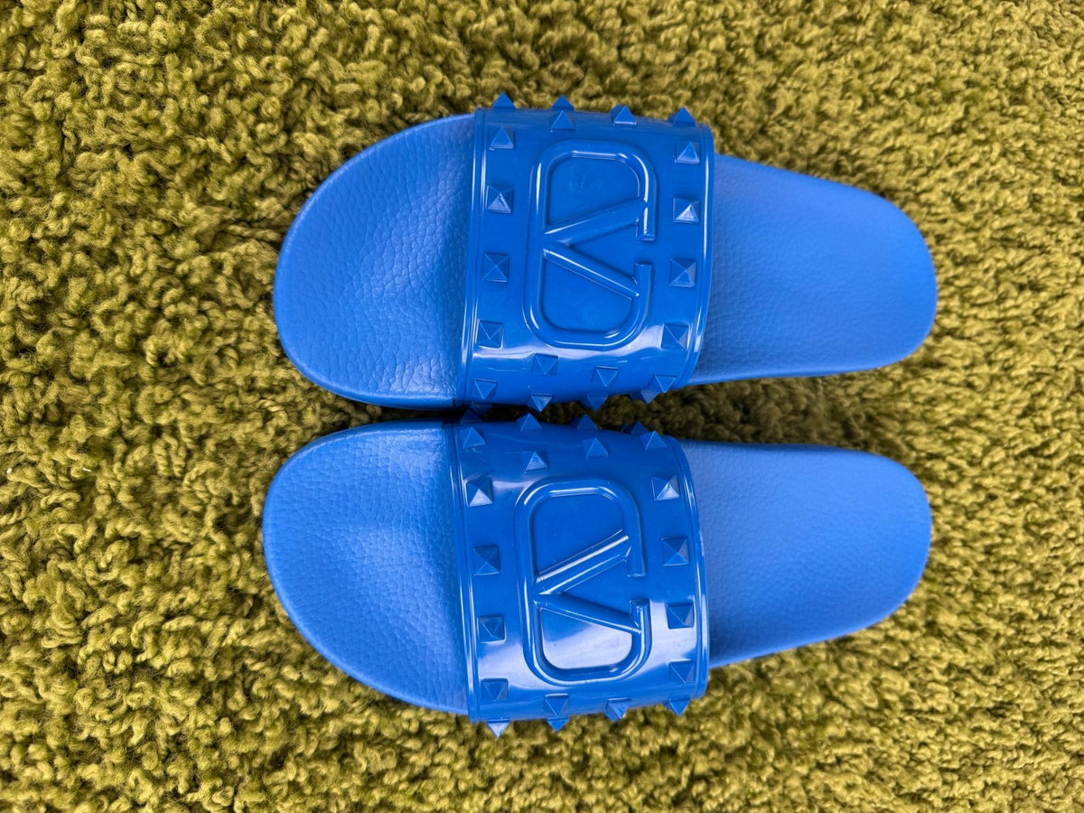 Ciabatta Valentino Garavani Blu 44 - Second Hand Di Fiore