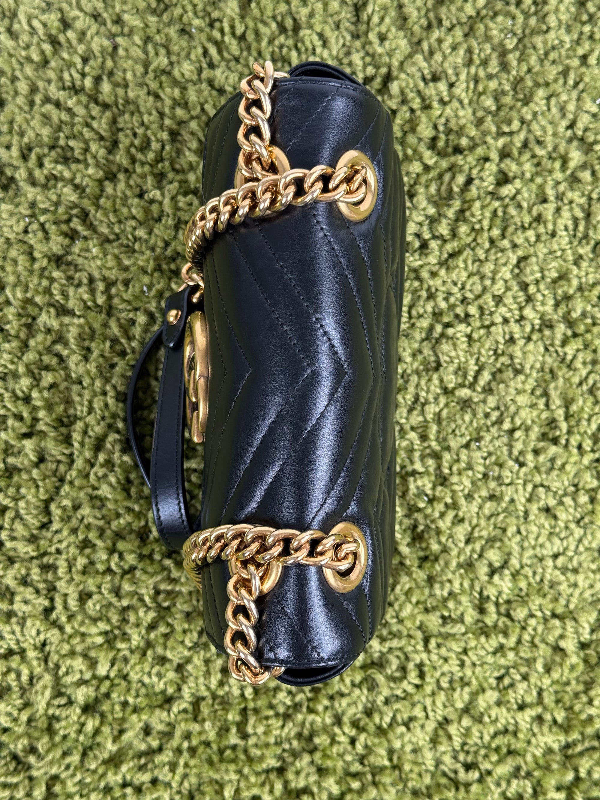 Borsa Gucci Marmont Matelasse Nera