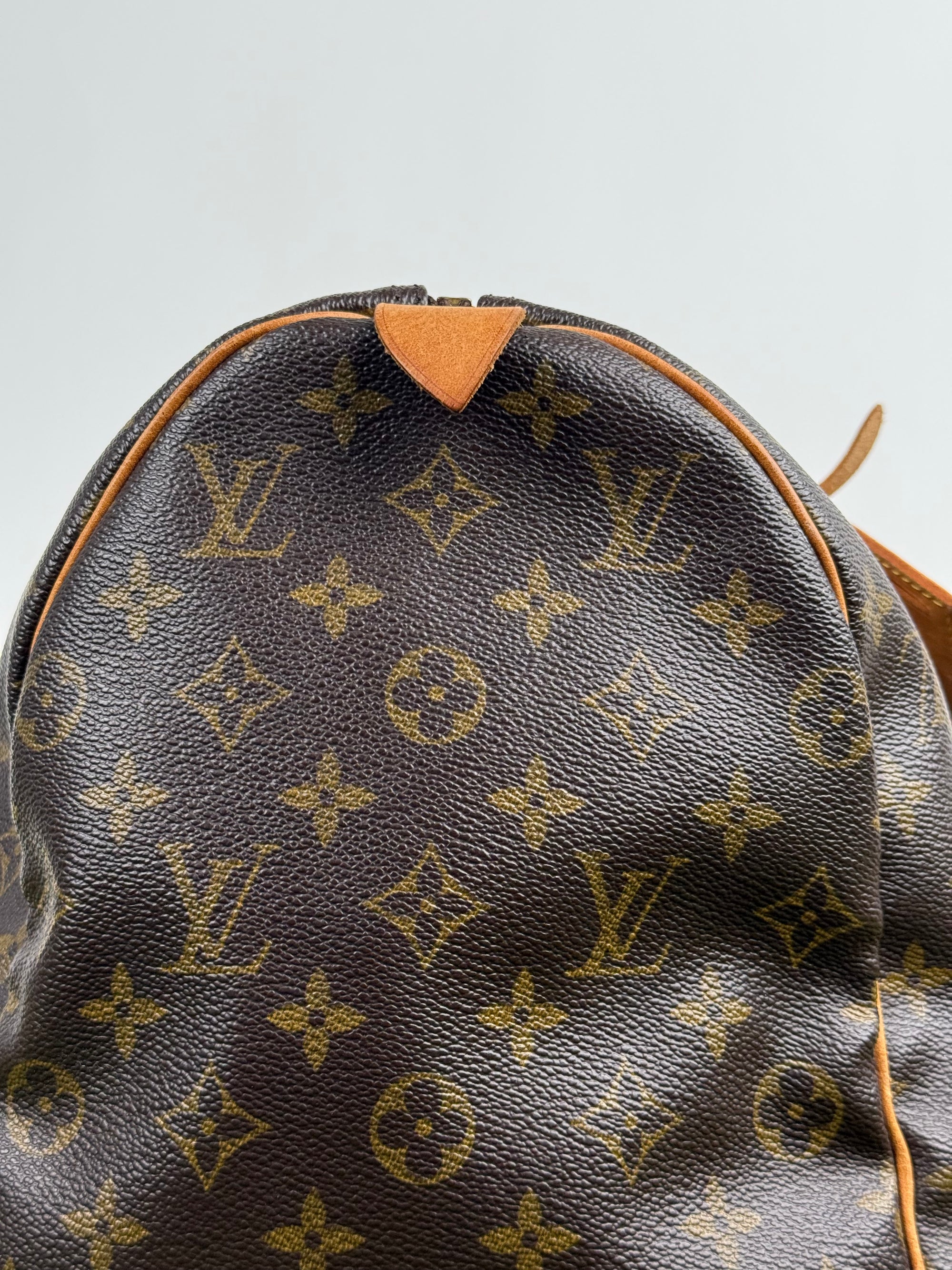 Borsone Keepall Louis Vuitton Marrone Vintage 1998 45