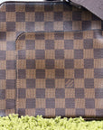 Marsupio Louis Vuitton Olav PM in tela Damier Marrone
