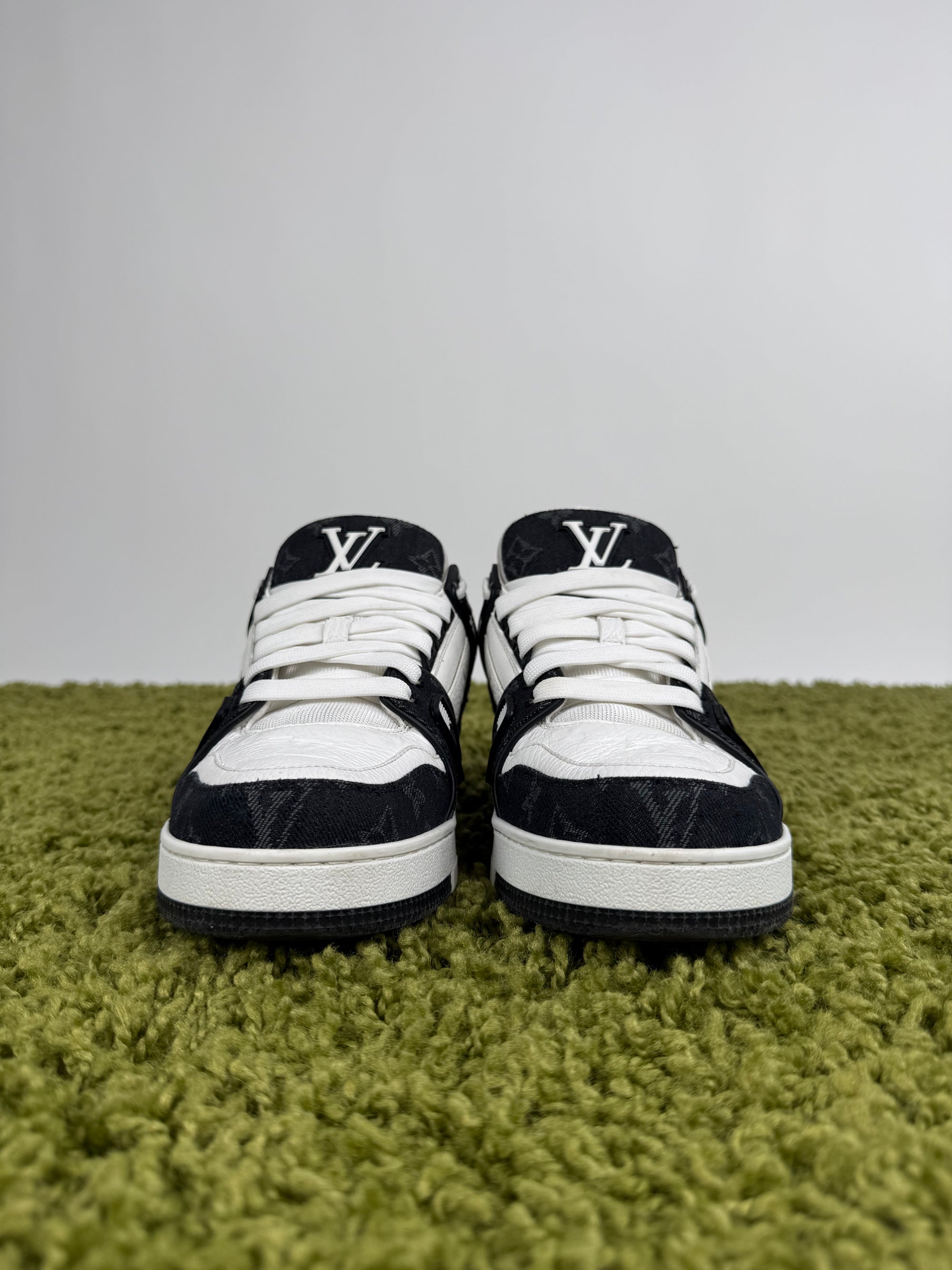 Louis Vuitton Trainer In denim Nero 7