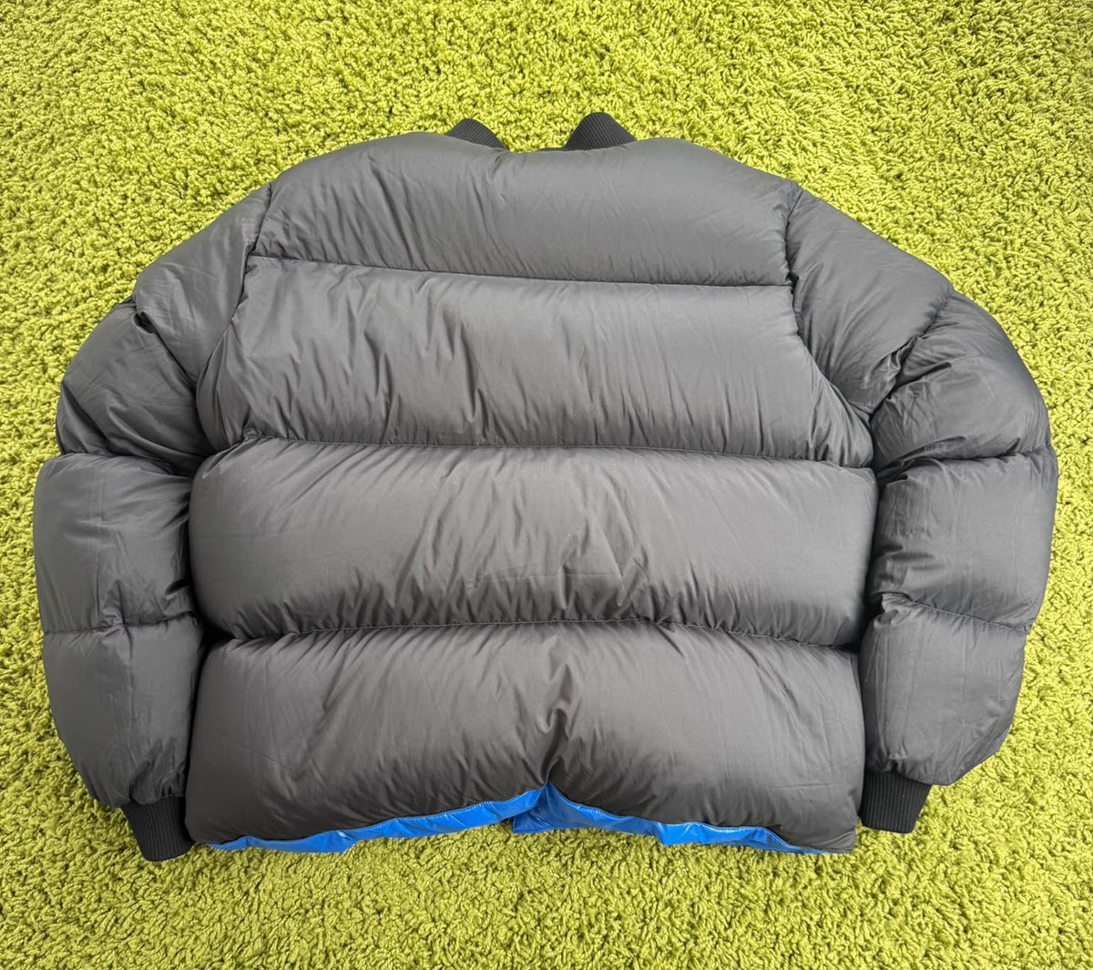 Giubbotto Louis Vuitton Bouson Blu Nero Reversibile