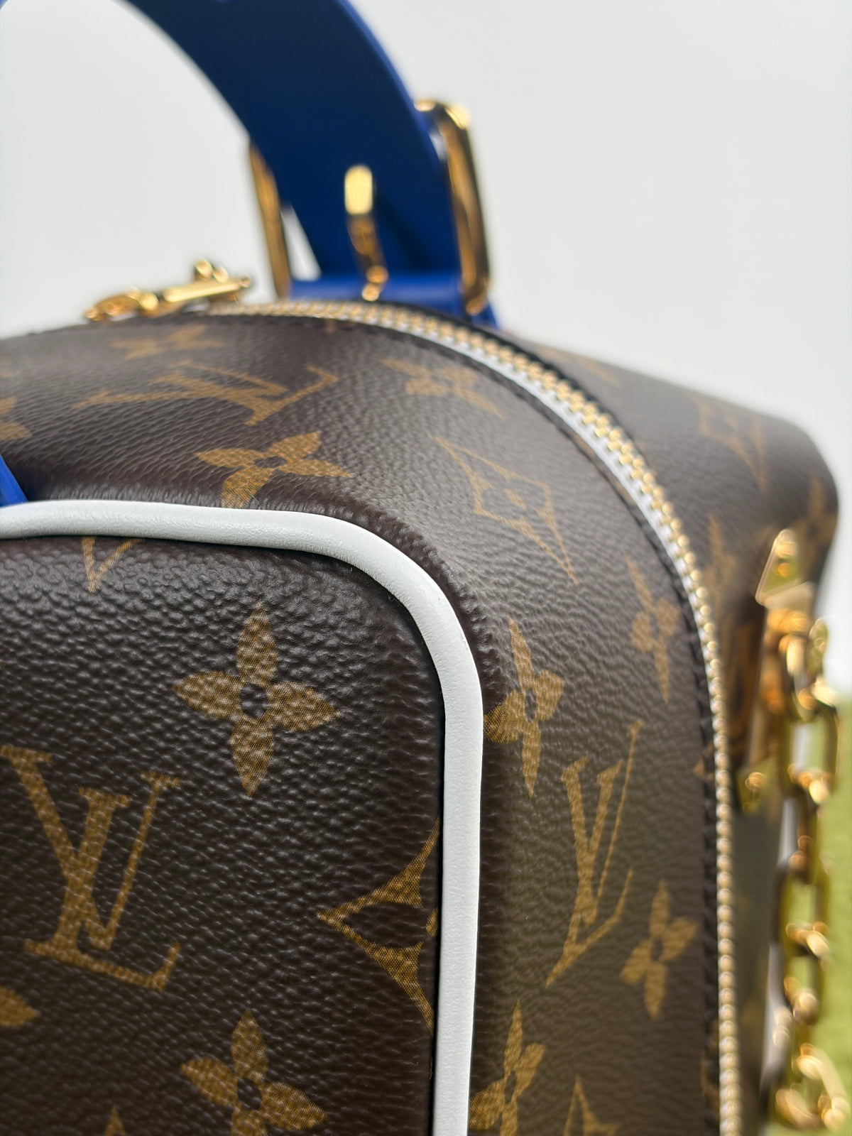 Beauty Case Louis Vuitton X NBA Marrone