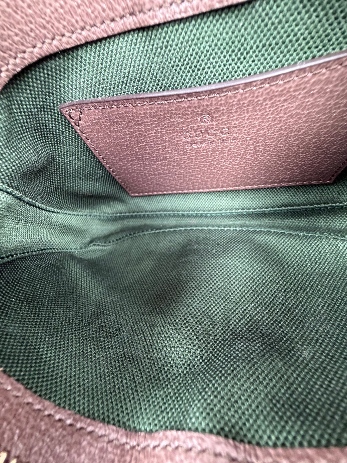 Borsa a spalla Ophidia Gucci Beige
