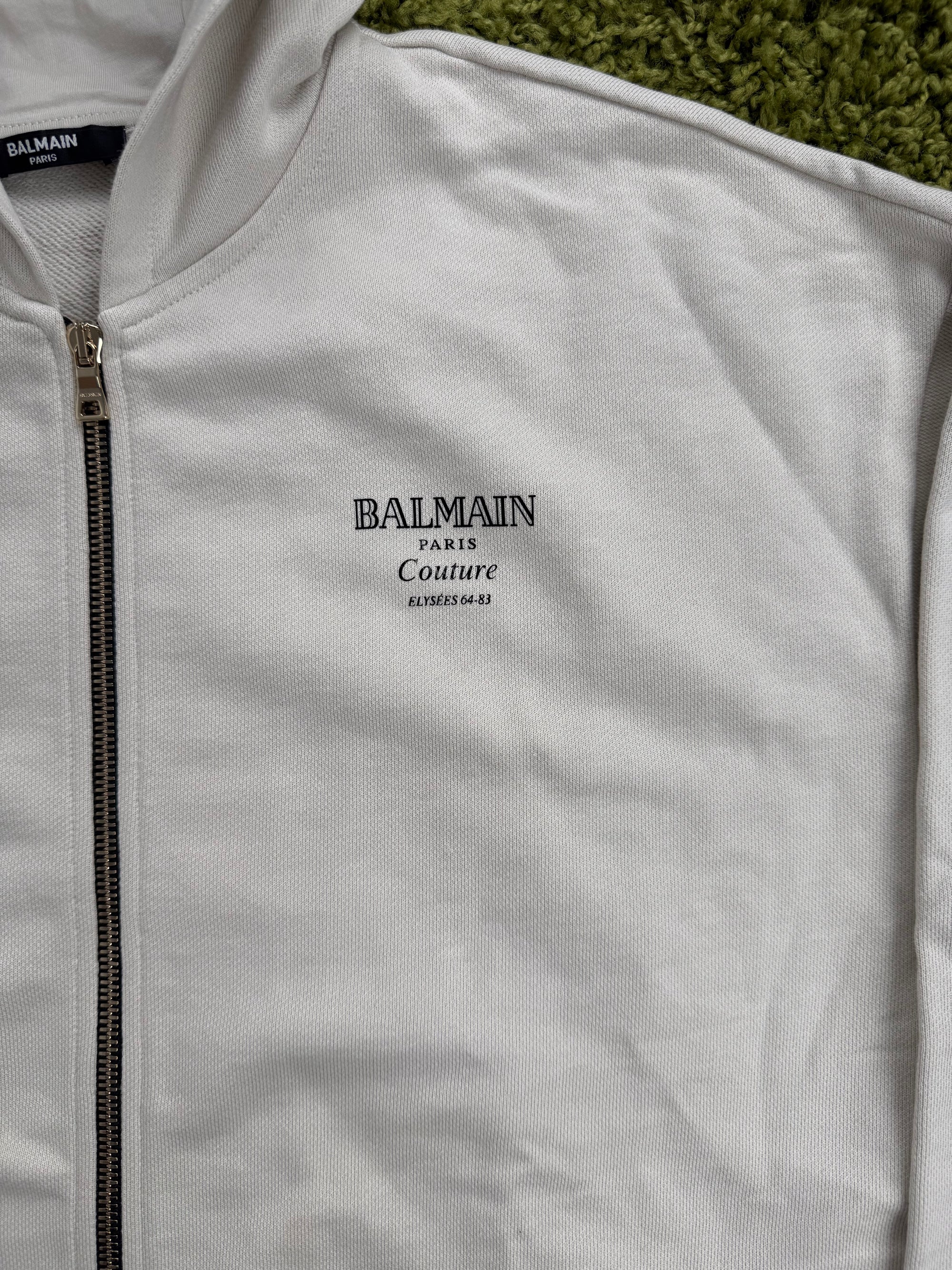 Completo Balmain Bianco Felpa XS pantalone XS