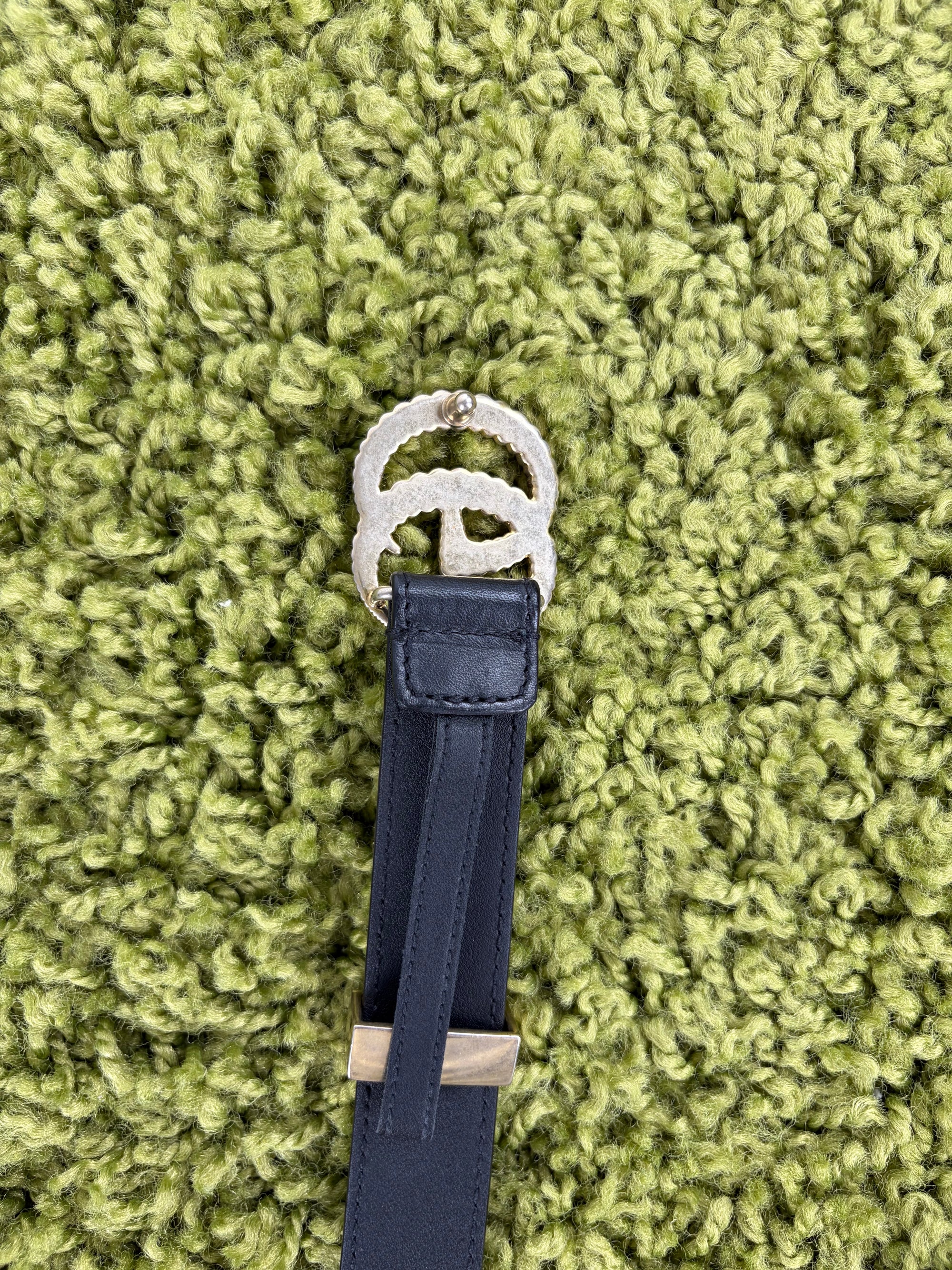 Cintura Gucci Size 90 nera e oro