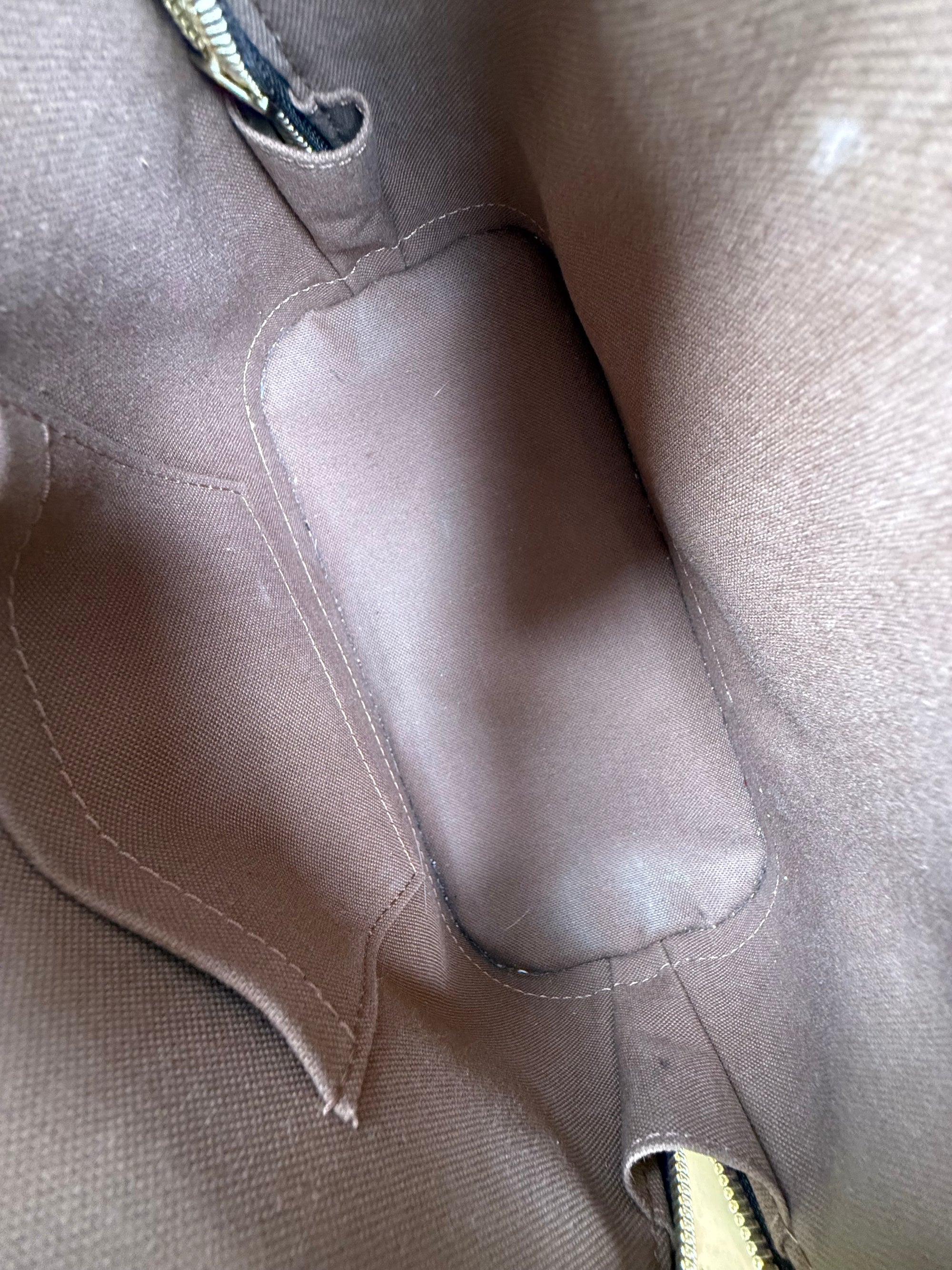 Borsa Alma BB Louis Vuitton Marrone
