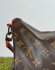 Keepall Bandoulière 45 Louis Vuitton Marrone Rosso