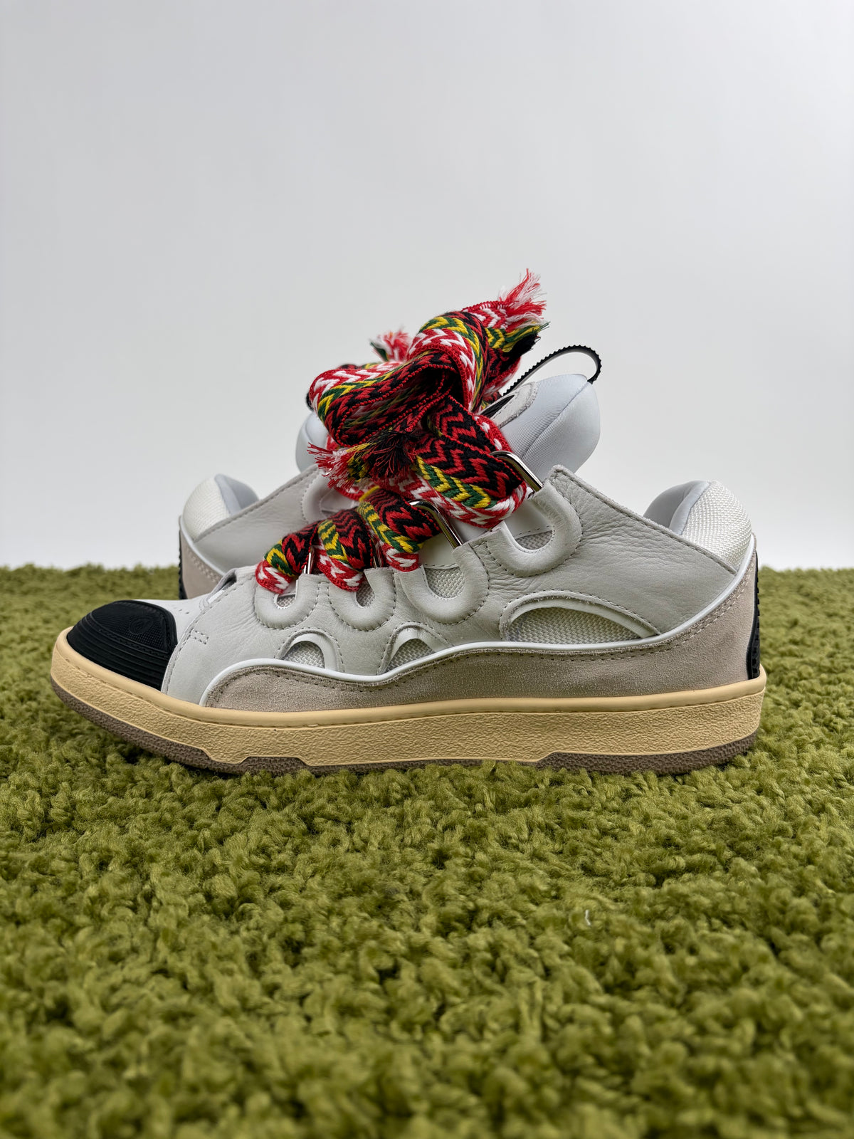 Lanvin Curb Sneaker Bianca 44