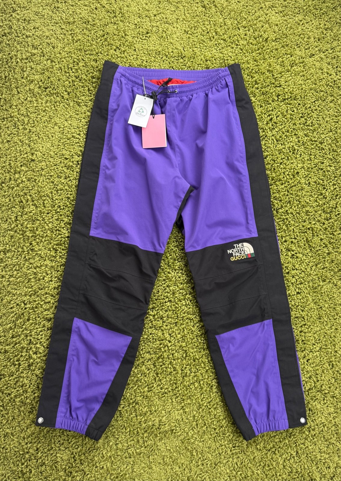 Pantalone North Face X Gucci Viola L - Second Hand Di Fiore