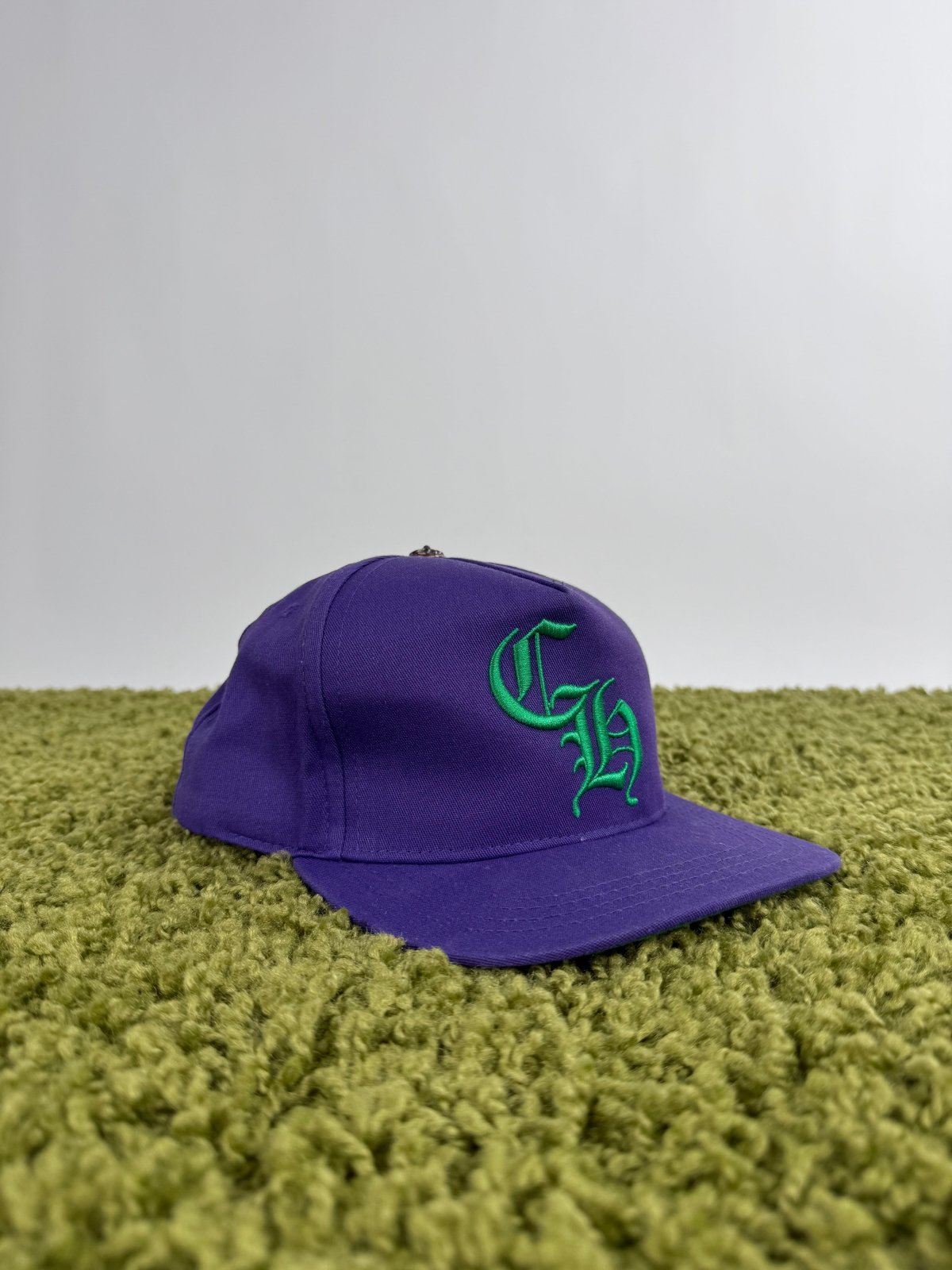 Cappello Chrome Hearts Viola Verde 53-60 - Second Hand Di Fiore