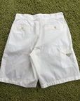 Pantaloncino Prada Bianco in Nylon 48
