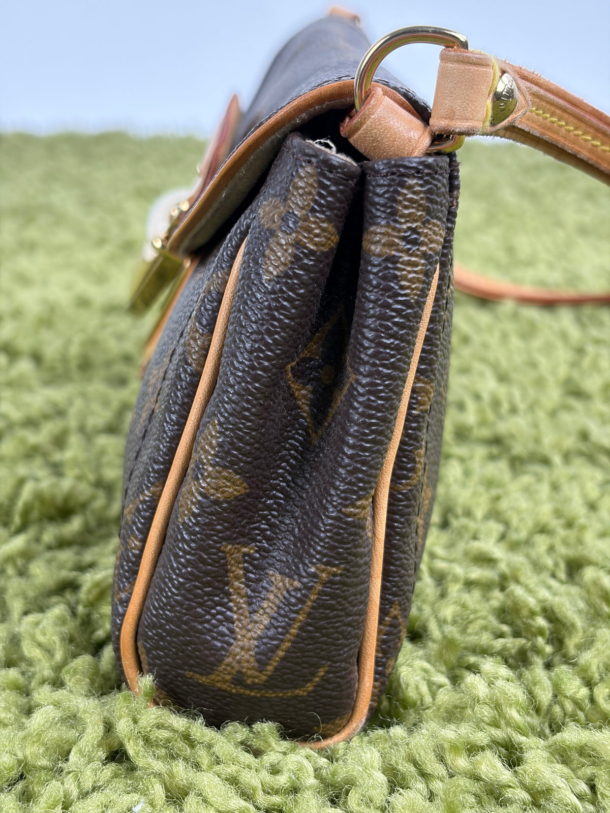 Borsa Louis Vuitton Monogram Beverly Marrone