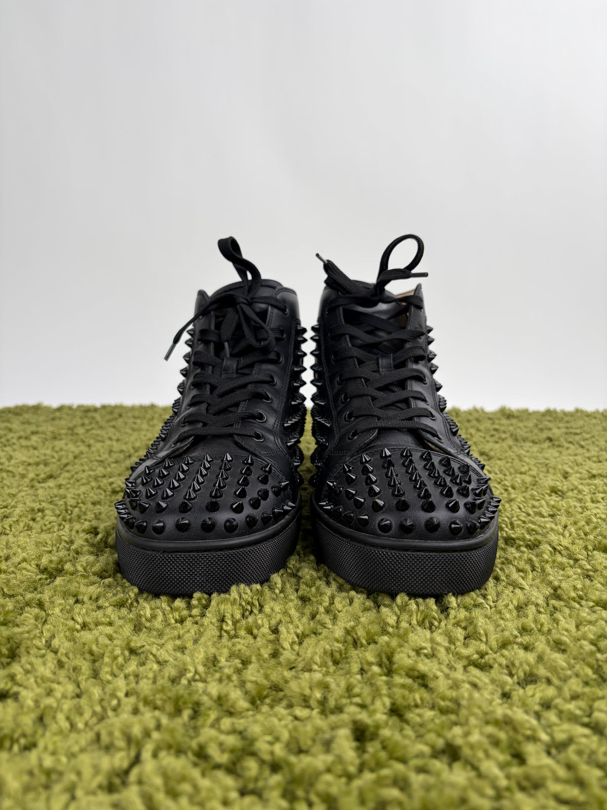 Christian Louboutin Spikes High Nero 45