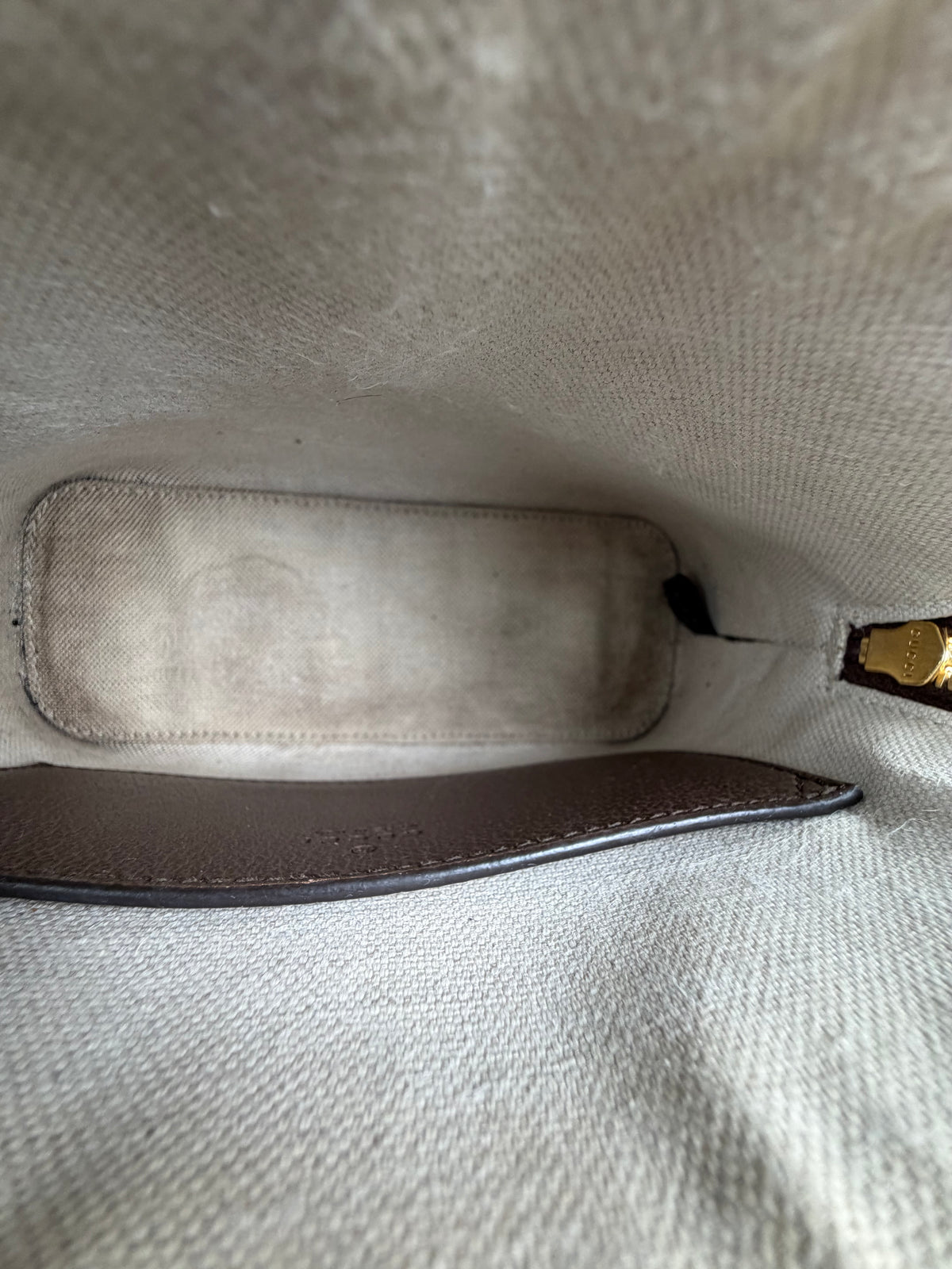 Mini Borsa a Mano Ophidia Gucci Beige