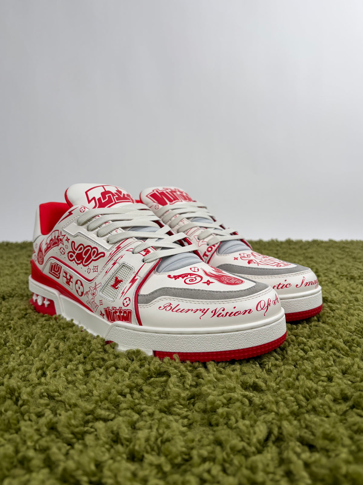 Louis Vuitton Trainer Rossa 10