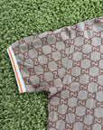 Polo Gucci in jacquard Beige XXL