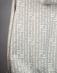 Felpa Fendi Size 50 bianca beige grigia e nera