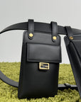 Cintura Con Portafogli Fendi In pelle Nera