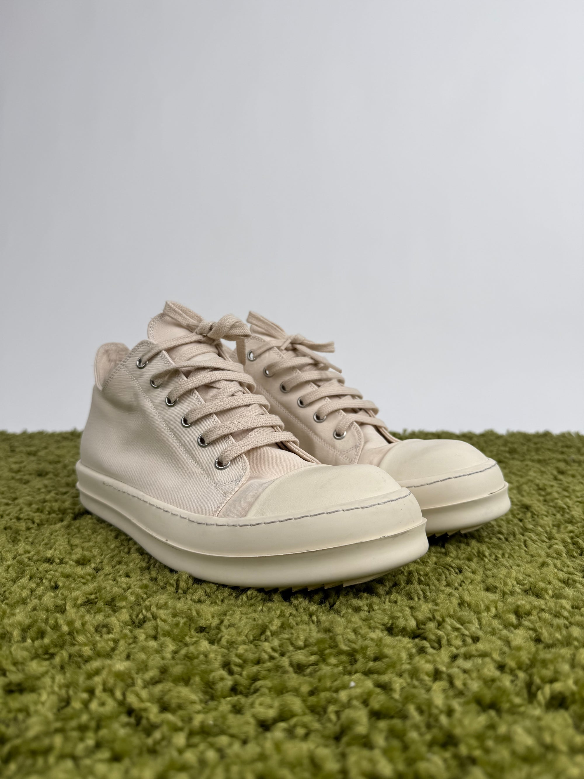 Rick Owens Low Sneaker Bianca 41
